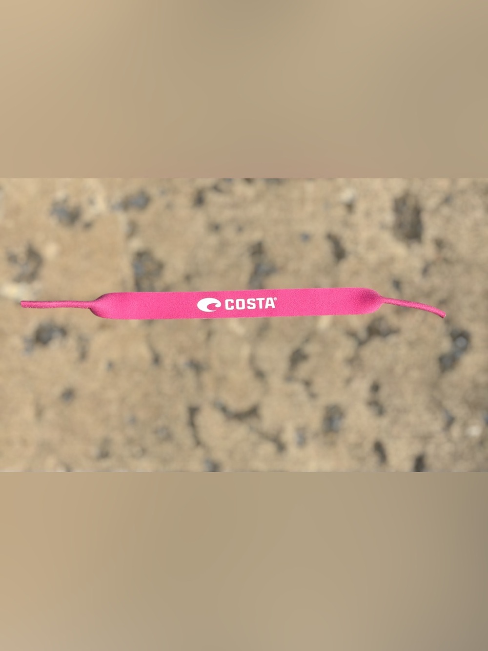 Costa Del Mar Pink Neoprene Sunglasses Retainer Strap Croakie Eyewear Holder